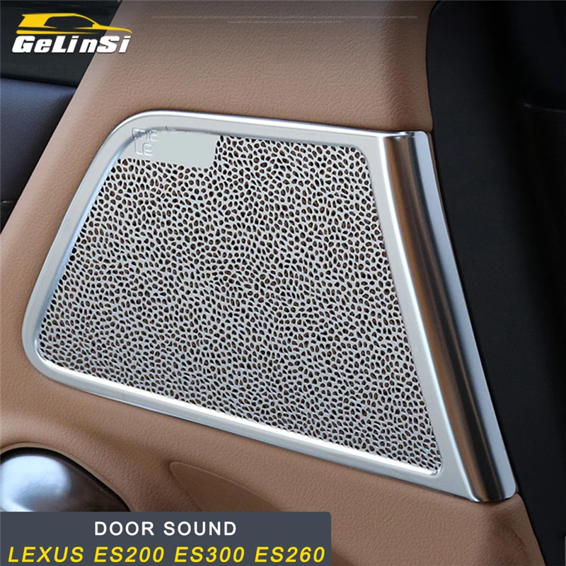 GELINSI Car Styling Door Gate Loudspeaker Sound Cover Trim Frame Sticker for Lexus ES 2018 ES200 ES300 ES260
GELINSI Car Styling Door Gate Loudspeaker Sound Cover Trim Frame Sticker for Lexus ES 2018 ES200 ES300 ES260