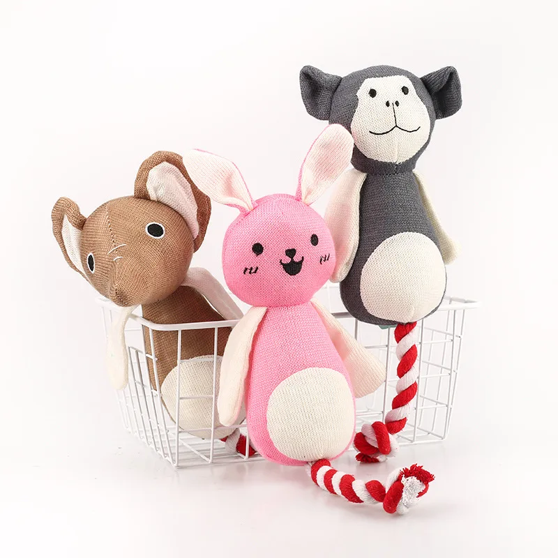 Soft Stuffed Squeaky Dog Pet Toy Big Size Rabbit Elephant Monkey Hemp Fabric Rope Toy Samoyed Retriever Spaniel
Soft Stuffed Squeaky Dog Pet Toy Big Size Rabbit Elephant Monkey Hemp Fabric Rope Toy Samoyed Retriever Spaniel