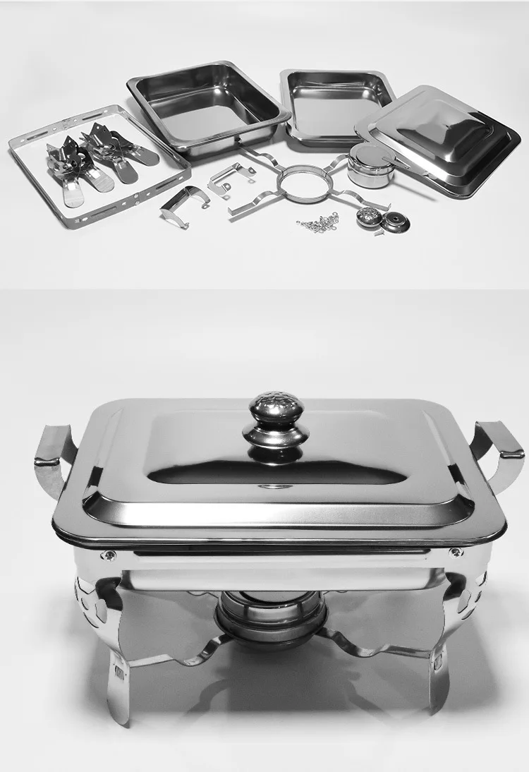 Generic Catering Buffet Set Food Chafing Dishes Stainless Steel Chafer