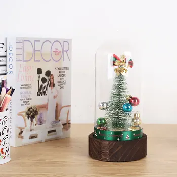 Christmas Lampshade Christmas Glass Cover Music Box Creative Artificial Christmas Tree Gift Candle Beautiful 
Christmas Lampshade Christmas Glass Cover Music Box Creative Artificial Christmas Tree Gift Candle Beautiful