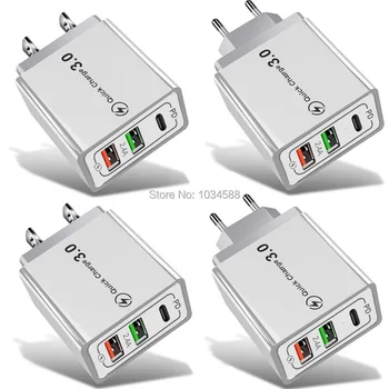 Type c PD QC3.0 Quick Charge Wall Charger Eu US 3 Ports Power Adapter For Ipad IPhone 7 8 X 11 Samsung android phone pc mp3
Type c PD QC3.0 Quick Charge Wall Charger Eu US 3 Ports Power Adapter For Ipad IPhone 7 8 X 11 Samsung android phone pc mp3