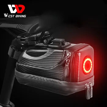 WEST BIKING 2L High Capacity Bike Tail Bag USB Light Saddle Seat Mountain Road Bicycle Riding Cycling Outdoor Equipment
WEST BIKING 2L High Capacity Bike Tail Bag USB Light Saddle Seat Mountain Road Bicycle Riding Cycling Outdoor Equipment