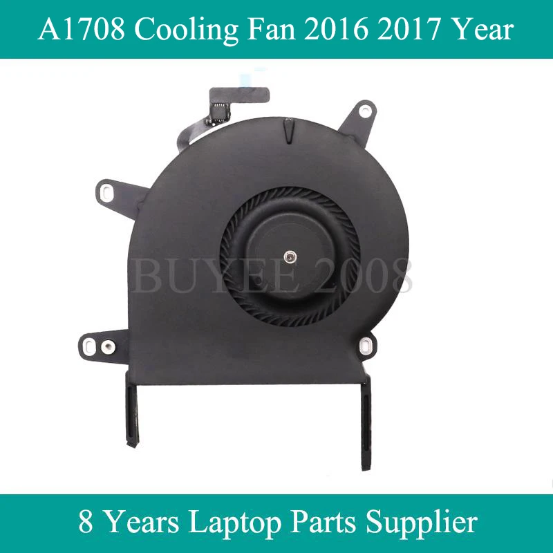 

Tested Work 13.3" A1708 Cooling Fan 2016 2017 Year For Macbook Pro Retina 13" A1708 Cooler CPU Fan Replacement