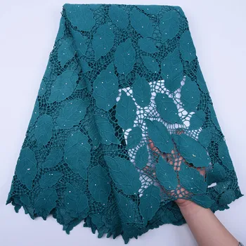 Latest Nigerian Water Soluble Wedding Lace African Lace Fabric High Quality Guipure Cord Lace Fabric For Wedding Party Y1804 
Latest Nigerian Water Soluble Wedding Lace African Lace Fabric High Quality Guipure Cord Lace Fabric For Wedding Party Y1804
