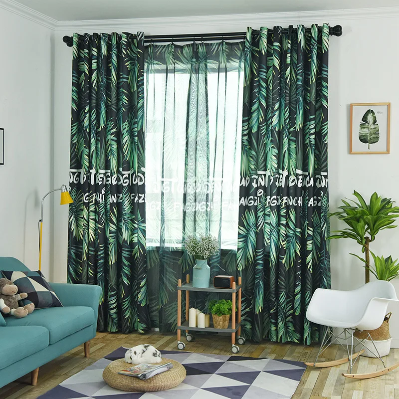 Nordic Style Modern Minimalist Tropical Rain Forest Plant Velvet Linen Print Shading Curtains for Living Dining Room Bedroom.
Nordic Style Modern Minimalist Tropical Rain Forest Plant Velvet Linen Print Shading Curtains for Living Dining Room Bedroom.