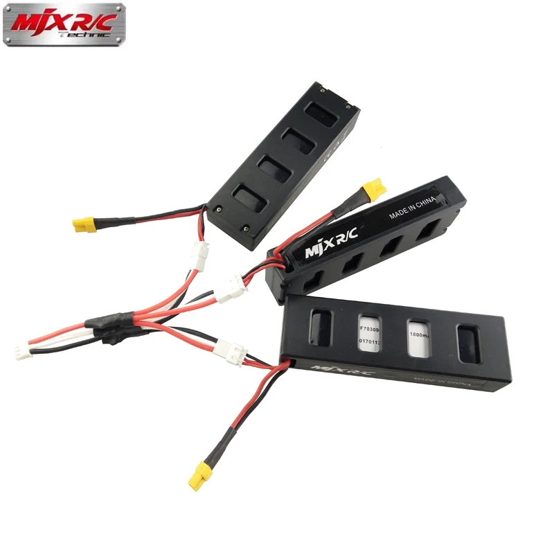 MJX B3 RC Drone Battery 7.4 V 1800 mAh 25C Li-po battery for MJX Bugs3 B3 RC Quacopter Drone Spare Battery Parts
MJX B3 RC Drone Battery 7.4 V 1800 mAh 25C Li-po battery for MJX Bugs3 B3 RC Quacopter Drone Spare Battery Parts