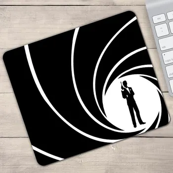

New Arrival James Bond 007 Printed Game Mause Mouse Pad PC Computer Gamer Mice Mat Natural Rubber Gaming Mousepad