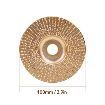 Grinding Wheel 100x16MM Wood Sanding Carving Shaping Disc For Angle Grinder New
Grinding Wheel 100x16MM Wood Sanding Carving Shaping Disc For Angle Grinder New