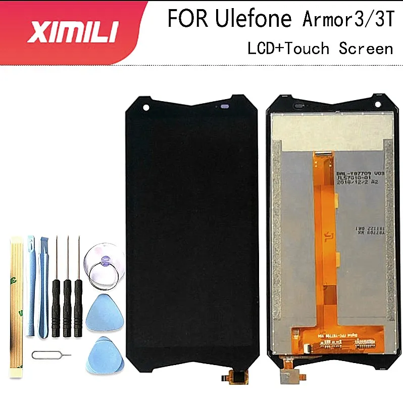 5.7''New Original Tested Ulefone Armor 3 LCD Display And Touch Screen +Film Assembly For Ulefone Armor 3T Phone +Tools And 3m
5.7''New Original Tested Ulefone Armor 3 LCD Display And Touch Screen +Film Assembly For Ulefone Armor 3T Phone +Tools And 3m