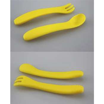Fun Environmental Protection Plastic Creative Cute Spoon Fork Children's Gift Tableware Baby Spoon Fork Spoon Set
Fun Environmental Protection Plastic Creative Cute Spoon Fork Children's Gift Tableware Baby Spoon Fork Spoon Set