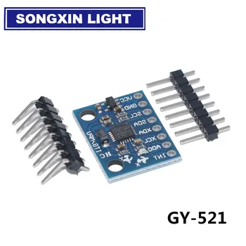 5PCS GY-521 MPU-6050 MPU6050 Module 3 Axis analog gyro sensors+ 3 Axis Accelerometer Module MODU
5PCS GY-521 MPU-6050 MPU6050 Module 3 Axis analog gyro sensors+ 3 Axis Accelerometer Module MODU