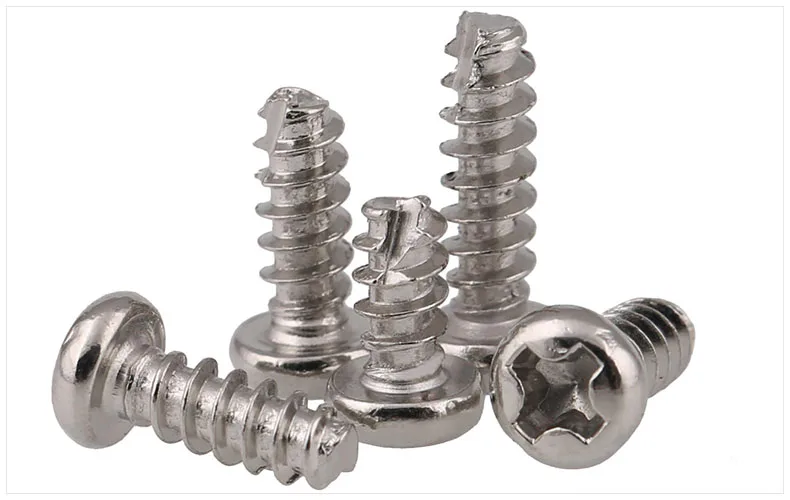 Round head self-tapping screws Cut-off Slotted M2 M2.3 M2.6 M3 M3*6mm screws PT screws
Round head self-tapping screws Cut-off Slotted M2 M2.3 M2.6 M3 M3*6mm screws PT screws