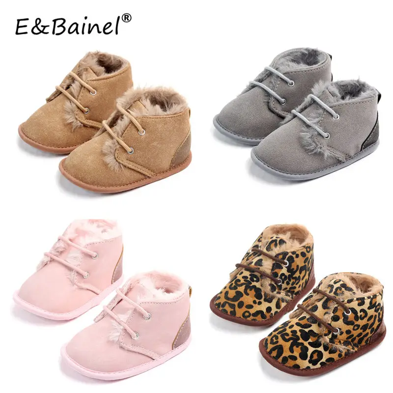 E&Bainel Winter Baby First Walkers Warm Infants Shoes Faux Fur Soft Sole Baby Girls Boy Booties Boots Leopard Print Baby Shoes
E&Bainel Winter Baby First Walkers Warm Infants Shoes Faux Fur Soft Sole Baby Girls Boy Booties Boots Leopard Print Baby Shoes
