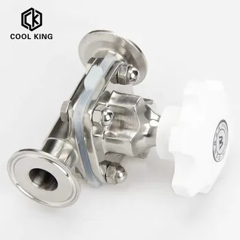 3/4” 1“ 1-1/4” 1-1/2“Stainless Steel 316 Diaphragm Valve Fast-loading Tri Clamp Direct-through Manual Food Grade Diaphragm Valve
3/4” 1“ 1-1/4” 1-1/2“Stainless Steel 316 Diaphragm Valve Fast-loading Tri Clamp Direct-through Manual Food Grade Diaphragm Valve