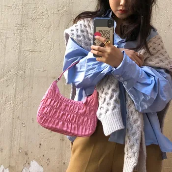 Bag Women's Bag New 2020 Crossbody Shoulder Bag Fold Armpit Bag Nylon Shoulder Bag women bag purses women messenger bags
Bag Women's Bag New 2020 Crossbody Shoulder Bag Fold Armpit Bag Nylon Shoulder Bag women bag purses women messenger bags