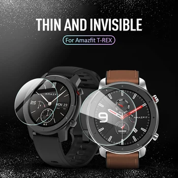 Applicable for Huami Watch Amazfit T-REX Tempered Glass Film Anti-scratch Anti-fingerprint HD Protective Film Smart watch Prote
Applicable for Huami Watch Amazfit T-REX Tempered Glass Film Anti-scratch Anti-fingerprint HD Protective Film Smart watch Prote