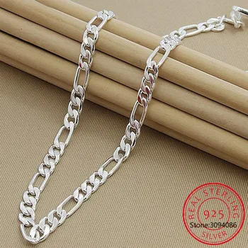 925 Sterling Silver 6mm/8mm Chain Sideways Necklace Man Woman Senior Luxury Jewelry Statement Necklace
925 Sterling Silver 6mm/8mm Chain Sideways Necklace Man Woman Senior Luxury Jewelry Statement Necklace