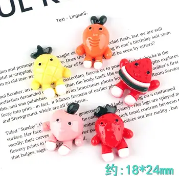 Kawaii Resin Cartoon Fruit Strawberry pineapple Crafts Flat back Cabochon Scrapbooking Hair bow Center DIY Accessories 
Kawaii Resin Cartoon Fruit Strawberry pineapple Crafts Flat back Cabochon Scrapbooking Hair bow Center DIY Accessories