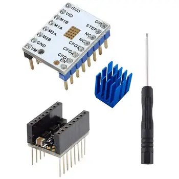 HOT-3D Printer TMC2130 V1.0 Stepper Motor Driver Silent Mute Driver w/Heatsink
HOT-3D Printer TMC2130 V1.0 Stepper Motor Driver Silent Mute Driver w/Heatsink