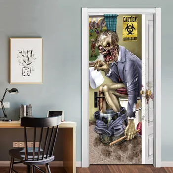 Wall Stickers Horrible Bloody Zombie Print PVC Stickers Halloween Wall Posters for Bedroom Living Room Removable Wall Decal 
Wall Stickers Horrible Bloody Zombie Print PVC Stickers Halloween Wall Posters for Bedroom Living Room Removable Wall Decal