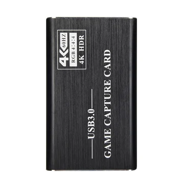 Durable 4K HDMI to USB 3.0 Video Capture Card HD Video Dongle For OBS Game Live Stream Mic Input 103x72x19MM 
Durable 4K HDMI to USB 3.0 Video Capture Card HD Video Dongle For OBS Game Live Stream Mic Input 103x72x19MM