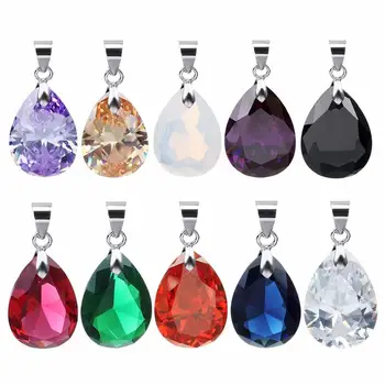 2pcs/lot Silver Color AAA Cubic Zirconia Pendant Water Drop Purple Red CZ For Necklace Earrings Pendant For Women Wedding
2pcs/lot Silver Color AAA Cubic Zirconia Pendant Water Drop Purple Red CZ For Necklace Earrings Pendant For Women Wedding