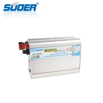 Suoer【 modified Sine Wave Inverter 】 modified Sine Wave Solar DC AC 12V 220V 500W Off Grid Inverter (SFA-500A)
Suoer【 modified Sine Wave Inverter 】 modified Sine Wave Solar DC AC 12V 220V 500W Off Grid Inverter (SFA-500A)