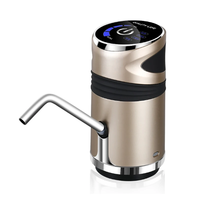 Automatic Electric Water Pump Button Dispenser Gallon Bottle Drinking Switch For Water Pumping Device Champagne Gold
Automatic Electric Water Pump Button Dispenser Gallon Bottle Drinking Switch For Water Pumping Device Champagne Gold