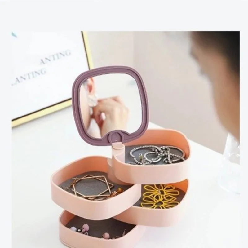 Jewelry box multi-layer large capacity portable multi-function Earring Necklace Ring Jewelry portable dust-proof storage box box
Jewelry box multi-layer large capacity portable multi-function Earring Necklace Ring Jewelry portable dust-proof storage box box