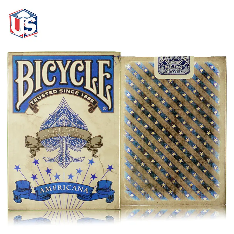 Bicycle Americana Deck Playing Cards Poker Size Rare Limited Edition Magic Tricks Props for Magician Free Ship | Спорт и развлечения
