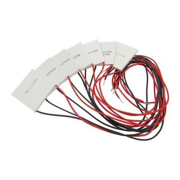 TEC1-12706 12703 12704 12705 12708 12709 12710 12712 12715 Thermoelectric Cooler Peltier 40*40MM 12V Peltier Elemente Module
TEC1-12706 12703 12704 12705 12708 12709 12710 12712 12715 Thermoelectric Cooler Peltier 40*40MM 12V Peltier Elemente Module