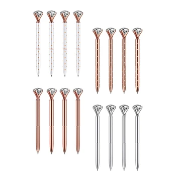 PPYY NEW -Diamond Pens Cute Ballpoint Pens Diamond Pen Office Supplies Gifts for Women Bridesmaid Coworkers Rose Gold Metal 4 Co
PPYY NEW -Diamond Pens Cute Ballpoint Pens Diamond Pen Office Supplies Gifts for Women Bridesmaid Coworkers Rose Gold Metal 4 Co