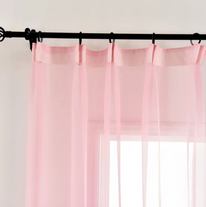 1pcs 100x130cm Door Window Curtain Kitchen Solid Voile Curtains Living Room Modern Bedroom Sheer Curtains Drapes Decoration
1pcs 100x130cm Door Window Curtain Kitchen Solid Voile Curtains Living Room Modern Bedroom Sheer Curtains Drapes Decoration