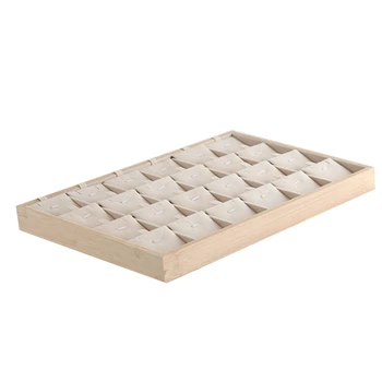 Bamboo Jewelry 24 Grid Pillow Display Tray Jewelllery Storage Box Watch Display Organizer Series Tray
Bamboo Jewelry 24 Grid Pillow Display Tray Jewelllery Storage Box Watch Display Organizer Series Tray