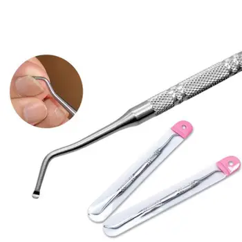1/2 Pcs Professional Double Ended Toe Nail File Pedicure File Edge Ingrown Onychomycosis Nail Lifter Manicure Clean Tool
1/2 Pcs Professional Double Ended Toe Nail File Pedicure File Edge Ingrown Onychomycosis Nail Lifter Manicure Clean Tool