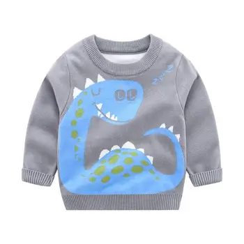 New Autumn Children's Clothing Dinosaur Cartoon Pattern Long Sleeve Knitted Tops Kids Cute Pattern Pullover Boys Winter Sweater
New Autumn Children's Clothing Dinosaur Cartoon Pattern Long Sleeve Knitted Tops Kids Cute Pattern Pullover Boys Winter Sweater