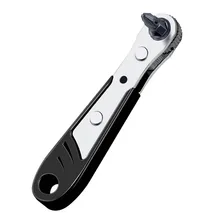 1 Pcs Mini Ratchet Wrench Socket Adjustable Spanner W/ Screwdrive Bit For Automotive Repair Tool Accessories
1 Pcs Mini Ratchet Wrench Socket Adjustable Spanner W/ Screwdrive Bit For Automotive Repair Tool Accessories