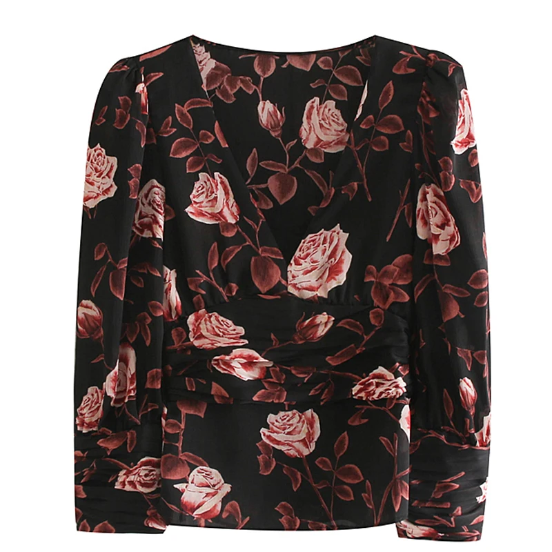 RR Chiffon Printed Blouses Women Fashion V Neck Shirts Women Elegant Buttons Three Quarter Tops Female Ladies IW
RR Chiffon Printed Blouses Women Fashion V Neck Shirts Women Elegant Buttons Three Quarter Tops Female Ladies IW