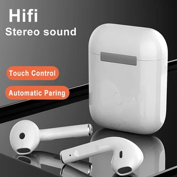 TWS Wireless Bluetooth Headphones with Microphone Sports Stereo Bluetooth Earphone Touch Control Wireless Headsets Earbuds Phone
TWS Wireless Bluetooth Headphones with Microphone Sports Stereo Bluetooth Earphone Touch Control Wireless Headsets Earbuds Phone