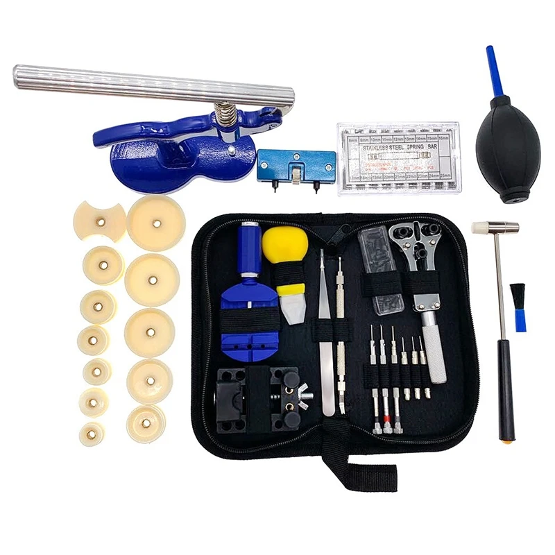 407Pcs/Set Watch Tools Watch Case Opener Remover Repair Tools Kit Watchmaker Tools
407Pcs/Set Watch Tools Watch Case Opener Remover Repair Tools Kit Watchmaker Tools