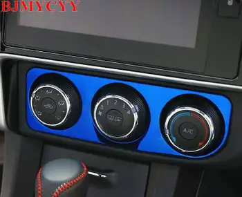 BJMYCYY Car styling Automotive air conditioning knob adjustment panel decoration frame For Toyota corolla 2017 accessories
BJMYCYY Car styling Automotive air conditioning knob adjustment panel decoration frame For Toyota corolla 2017 accessories