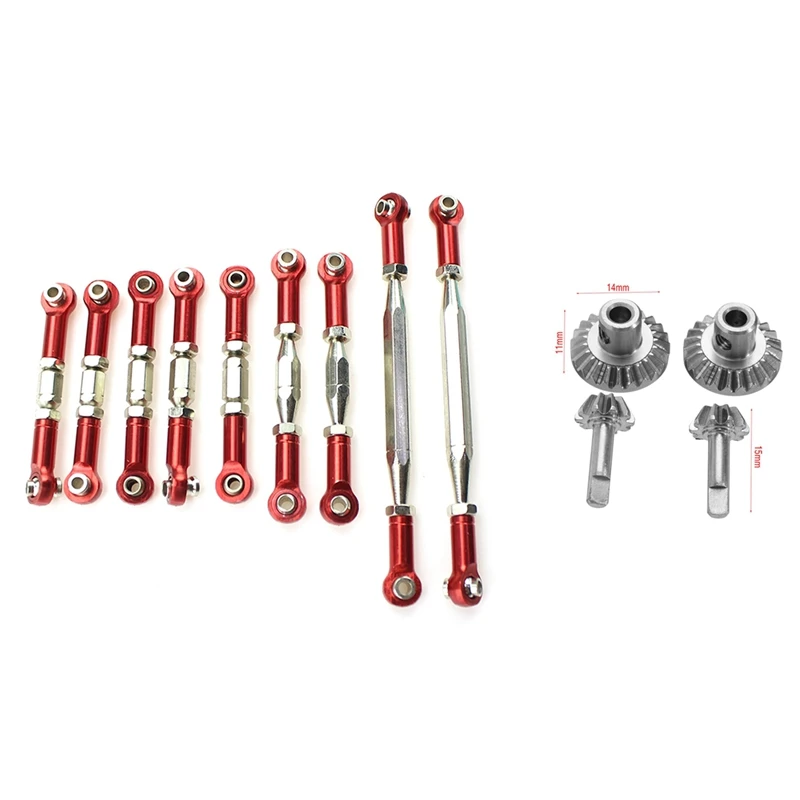2 Set RC Car Parts: 1 Set Metal Drive Shaft Universal Transmission Accessories & 1 Set RC Car Steel Spare Part Upgrade Steel Fro
2 Set RC Car Parts: 1 Set Metal Drive Shaft Universal Transmission Accessories & 1 Set RC Car Steel Spare Part Upgrade Steel Fro