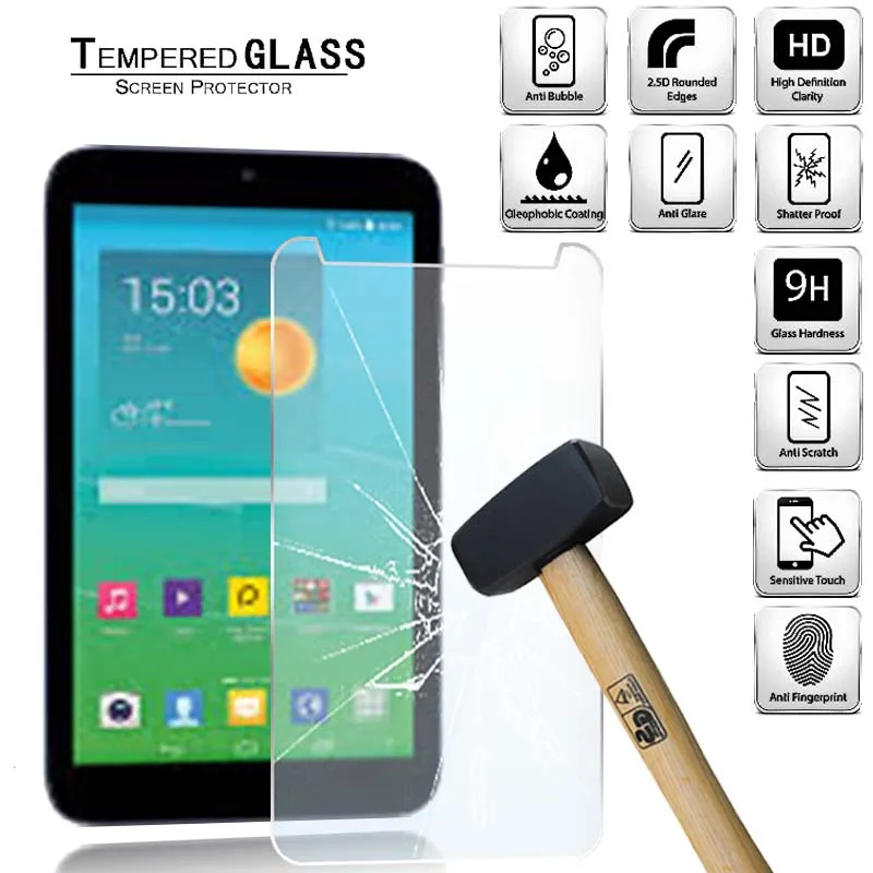 Tablet Tempered Glass Screen Protector Cover for Alcatel OneTouch Pixi 7 Tablet Computer Explosion-Proof Tempered Film
Tablet Tempered Glass Screen Protector Cover for Alcatel OneTouch Pixi 7 Tablet Computer Explosion-Proof Tempered Film