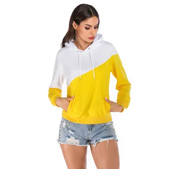6122 # WOMEN'S Dress Hooded zhang wei yi Women's Joint Contrast Color Men's Sweatshirts & Hoodies 2020 New
6122 # WOMEN'S Dress Hooded zhang wei yi Women's Joint Contrast Color Men's Sweatshirts & Hoodies 2020 New