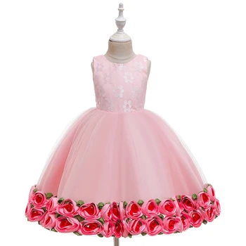 Flower girl princess skirt new children's dress skirt sleeveless rose fluffy tulle skirt girl show stage performance princess ch
Flower girl princess skirt new children's dress skirt sleeveless rose fluffy tulle skirt girl show stage performance princess ch
