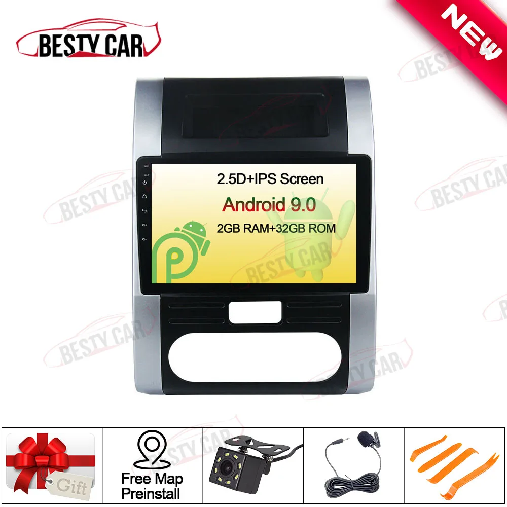 10.1" Android 9.0 Car Multimedia Player Stereo Radio GPS Navigation for Nissan X trail T31 2007-2013 Qashqai Head Unit 2.5D+IPS
10.1" Android 9.0 Car Multimedia Player Stereo Radio GPS Navigation for Nissan X trail T31 2007-2013 Qashqai Head Unit 2.5D+IPS