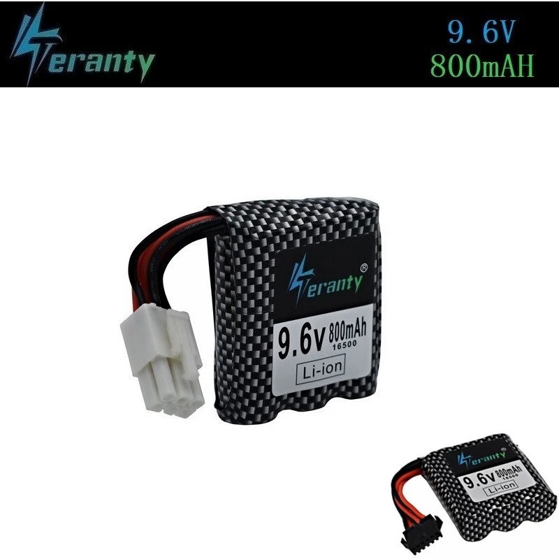 Teranty Power 6P-EL Plug / 6P-SM Plug 9.6v Li-ion Battery for RC Car 9115 9116 9912 S912 RC Toys Parts 9.6v 800mAh Battery 16500
Teranty Power 6P-EL Plug / 6P-SM Plug 9.6v Li-ion Battery for RC Car 9115 9116 9912 S912 RC Toys Parts 9.6v 800mAh Battery 16500