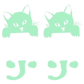 2PCS Luminous Cartoon Switch Stickers Black Cat Glowing Stickers Living Room Bedroom Switch Fluorescent Stickers
2PCS Luminous Cartoon Switch Stickers Black Cat Glowing Stickers Living Room Bedroom Switch Fluorescent Stickers