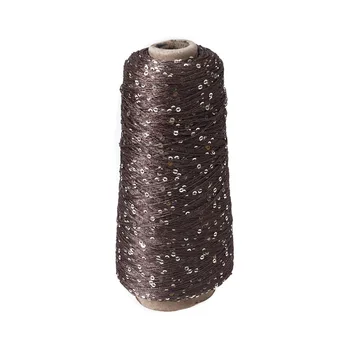 Sparkly Glitter Cotton Yarn Crochet Thread Set Crafts Knitting Yarn Balls (250g Coffee) 
Sparkly Glitter Cotton Yarn Crochet Thread Set Crafts Knitting Yarn Balls (250g Coffee)