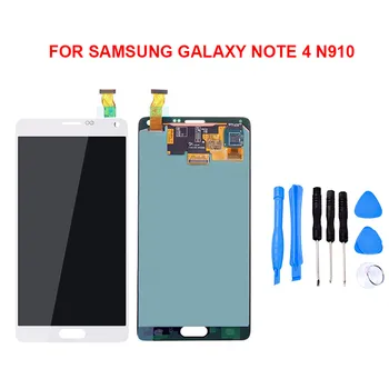 For Samsung Galaxy Note 4 N910 Assembly LCD Touch Screen Digitizer Display Replacement part
For Samsung Galaxy Note 4 N910 Assembly LCD Touch Screen Digitizer Display Replacement part
